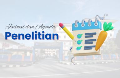 Jadwal dan Agenda Penelitian